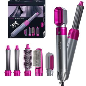 Cepillo Electrico Pelo 5 En 1 Hot Air Styler Multifuncional