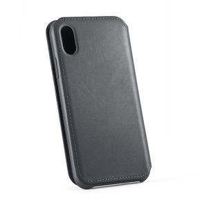 Flip Leather Phone Case de folio Folio Folio Flip Defender Shell para iPhone X