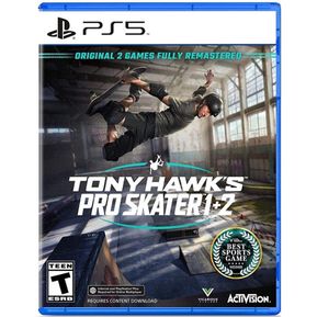 Tony Hawk's Pro Skater 1+2 PS5 PlayStation 5 Fisico Nuevo