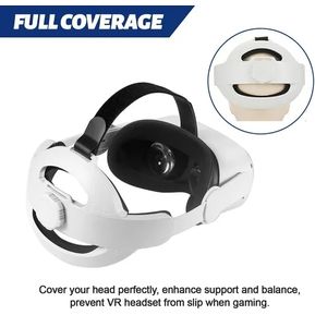 Adjustable Head Strap For Oculus Quest 2 Vr Headband Comfort