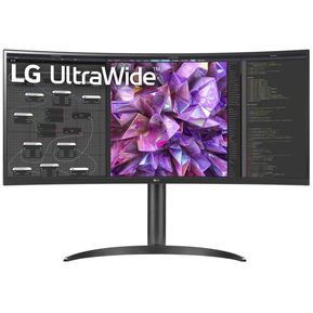 Monitor Curvo LG Ultrawide Ips 34 Qhd 34wq75c Hdr10 Usb-c