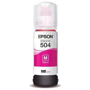 Tinta Epson 504 Magenta Original Para L4150 L4160 L6161 L6171 L6191