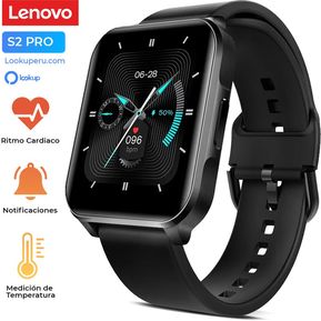 Smartwatch Lenovo S2 Pro IP67 Ritmo Cardiaco Medición de Temperatura