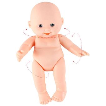 Precioso adorable muñeco de bebé simulado vinilo realista muñecas rena 