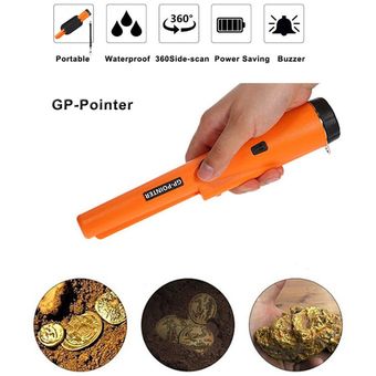 Detector de metales de mano Pinpointer impermeable Pin puntero Sonda con funda 