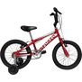 Bicicleta Infantil Niño Rin 16 Con Auxiliares - Roja