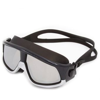 impermeables Gafas de natación con montura de silicona de alta definición para hombre y mujer gafas de buceo polarizadas a la moda galvanizadas 1 Uds. 