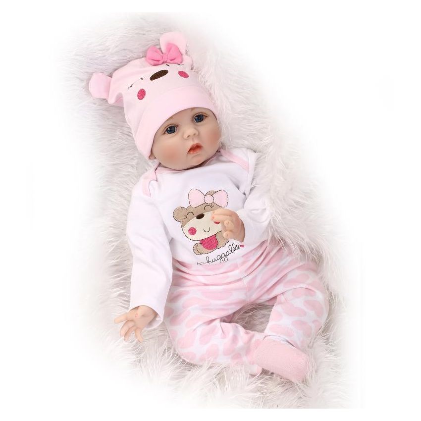 muñecas reborn con pelo