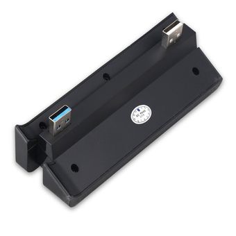 Hub USB 4 en 1 de alta velocidad,adecuado para Sony PlayStation 4 slim,consola PS4 Slim,accesorio controlador negro 