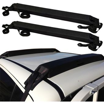 Barras de techo universal coche barras de techo blando kayak