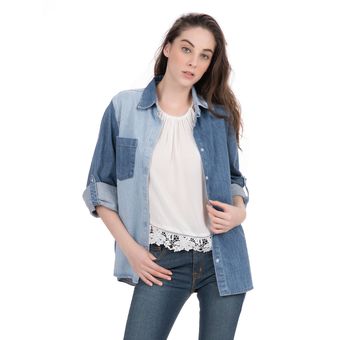 blusas de mezclilla para dama