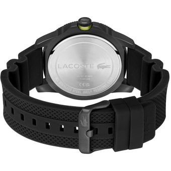 Reloj lacoste negro online hombre