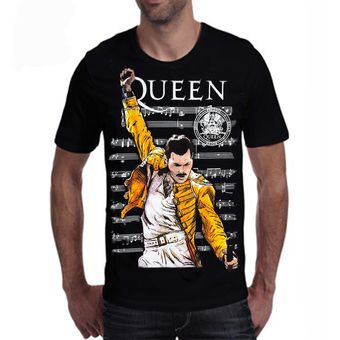 Camisetas Hombre Queen Rock Metal Comics Anime | Linio Colombia -