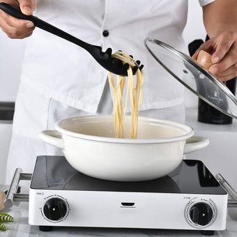 10 Piezas Utensilios de cocina de silicona resistentes al calor utensilios de cocina antiadherente 