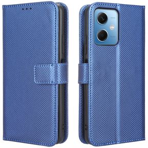 Flip Funda Xiaomi Redmi Note 12 (5G) Retro PU - Azul