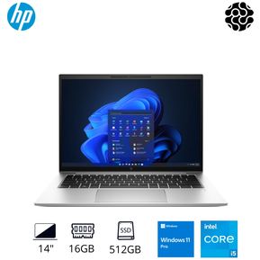 Portátil HP Elitebook 840 G9 Intel Core i5 1245U 16GB 512GB SSD Win 11 Pro