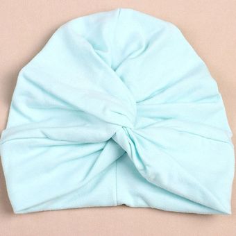 Lindo combinación de algodón para bebé turbante sombrero r 