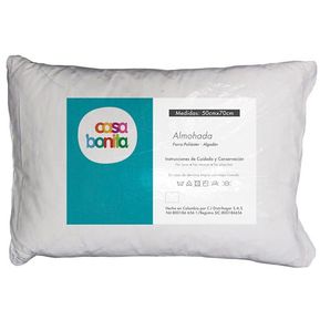 Funda para almohada de 50 x 75 cm, blanca CASA BONITA