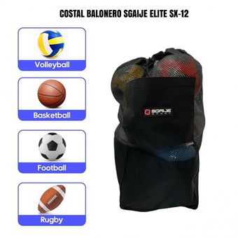 Balonera Sgaije Elite Para 12 Balones Basquetbol Futbol | Linio México -  GE598SP0WAR8VLMX