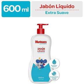 Huggies Jabón líquido ExtraSuave 600ml