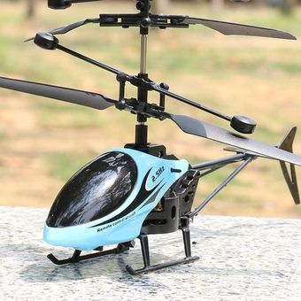 Anti-Fall King Mini control remoto de dos vías Helicóptero de avión Modelo de drone 
