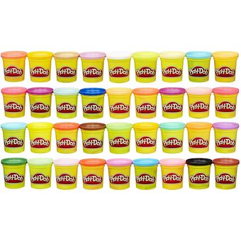 10 Unidades Plastilina Play Doh De Hasbro Para Niños Y Niñas 1 ONZA