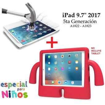 Funda Case Niños + Mica de Vidrio para iPad  5ta Gen A1822 A1823 | Linio  Perú - LO745EL11KVWNLPE