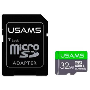 Tarjeta Micro Sd High Speed 32G+Adapter Zb118 Usams  Memoria Sd26