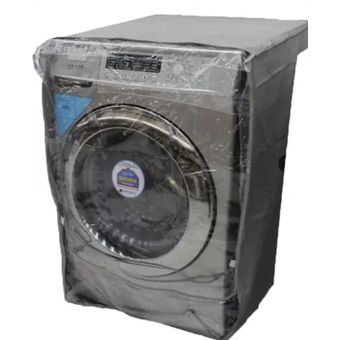 Protector para lavadora de carga superior elaborado en 100% poliéster.