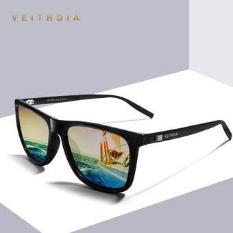 Veithdia Gafas De Sol Cuadradas Retro Para Hombre Y Mujer Lentes sunglasses 