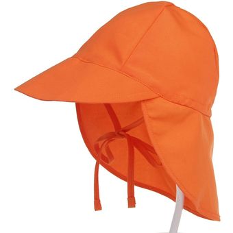 #orange Gorro de baño infantil para bebé,sombrero imperme 