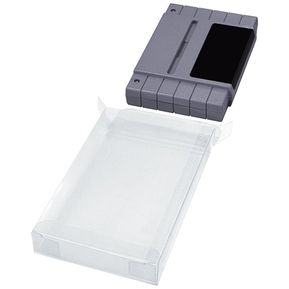 Caja de plástico Protector de cartucho Super NES® paquete de 10