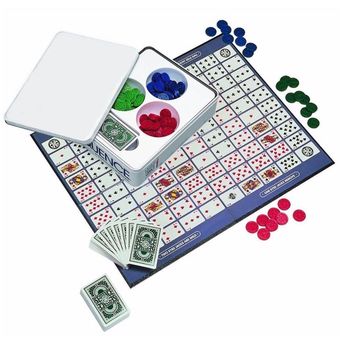 Tarjeta de estrategia de secuencia de desafíos de juegos de mesa para 2-12 jugadores Juego de diversión familiar 