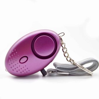 LLavero de alarma de seguridad Personal de 130 dB,dispositivo electr 
