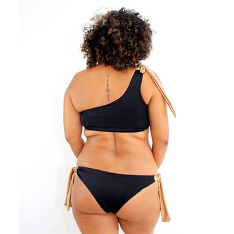 Vestido De Baño Bikini Amarrado Passion For The Sun Para Mujer Negro 