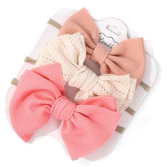 3 unidsset diademas de bebé para Recién Nacido peluquería 