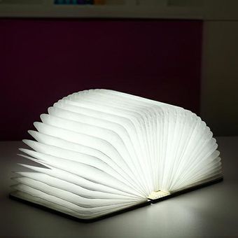 Lámpara plegable del libro durable del LED Light Reading Eye Care escritorio del hogar del regalo de la lámpara blanco 