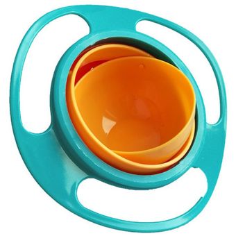 Platos de alimentación del bebé de juguete tazón gira 360 Tecnología divertidas del regalo del bebé Accesorios 