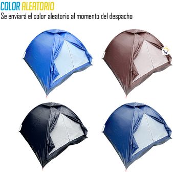 Carpa Camping Armable Semi Impermeable 4 Personas HY1100