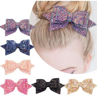 Broches de cabello con brillo para niña y mujer accesorios para el cabello 1 pieza de 5 pulgadas tocados 881 Pins brillantes ostentosos para niña 