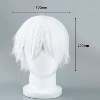 Hombre blanco peluca de cosplay Anime Characters recto corto pelucas  sintéticas | Linio Colombia - GE063HB14FJ4OLCO