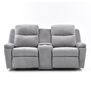 Sofa Reclinable 2 Puestos Microfibra Mecánica Marsella