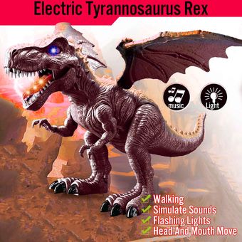 Otros juguetes y actividades Juguete eléctrico Jurassic-T-Rex 887 Brow 