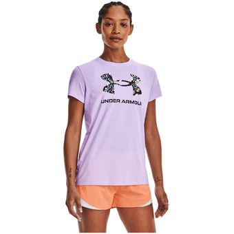 Remera Under Armour Sportstyle Graphic Mujer Rosa