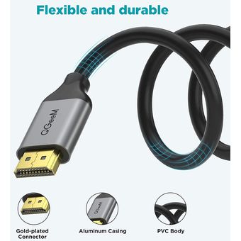 CABLE HDMI 2.0 AMERICAN NET 4K DE 5 METROS EN CAJA