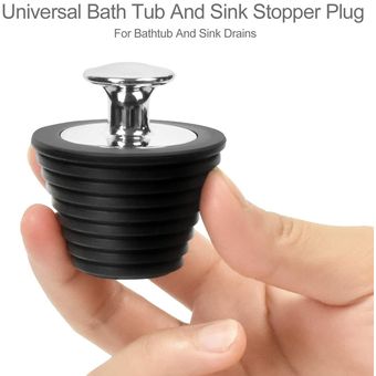 Tapones universales para bañera y lavabo de baño Tapón de drenaje robusto universal 