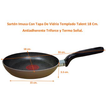 Sartén IMUSA Talent 18 cm antiadherente - Imusa