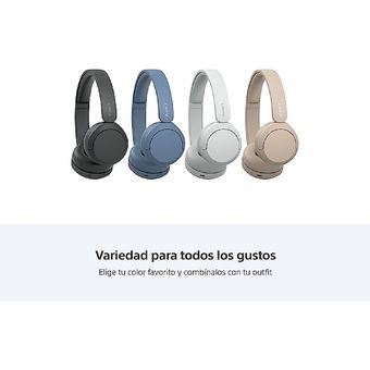 Auriculares inalámbricos sony wh-ch520 - con micrófono - bluetooth - blancos