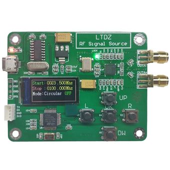 LTDZ MAX2870 STM32 23.5-6000MHz Módulo de fuente de señal USB 5V Acces 