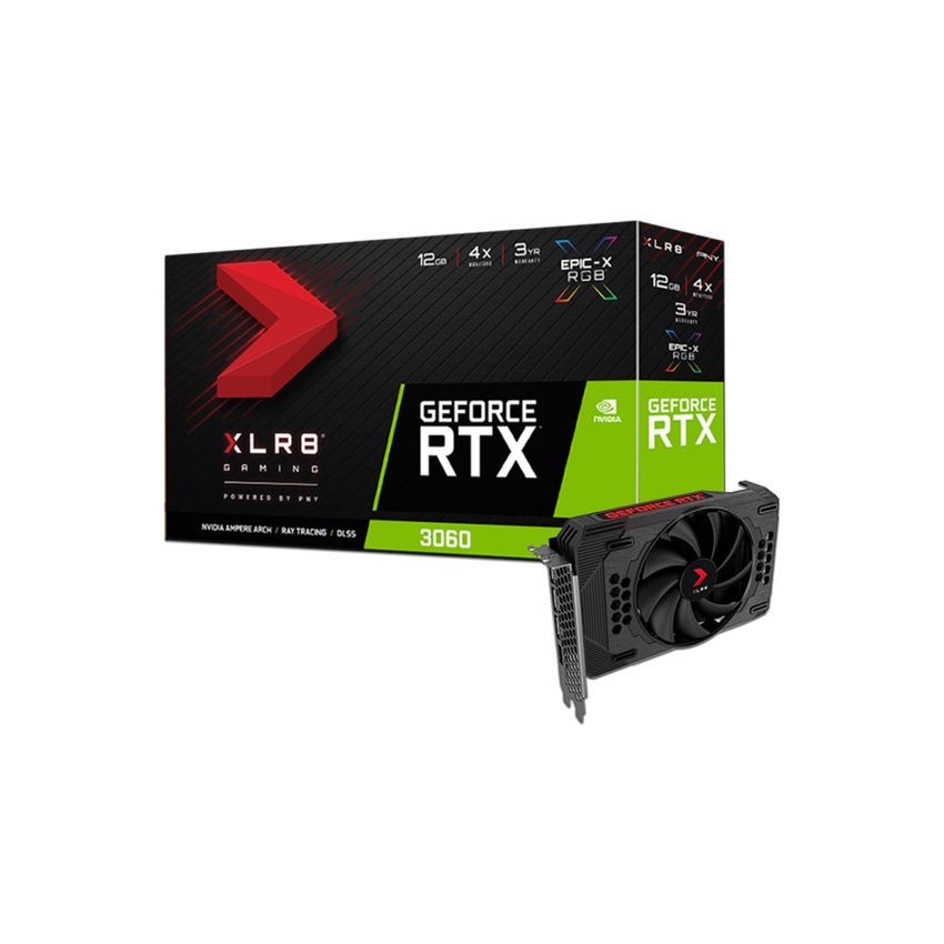 Tarjeta de Video PNY NVIDIA GeForce RTX 3060 XLR8 Gaming REVEL EPIC-X